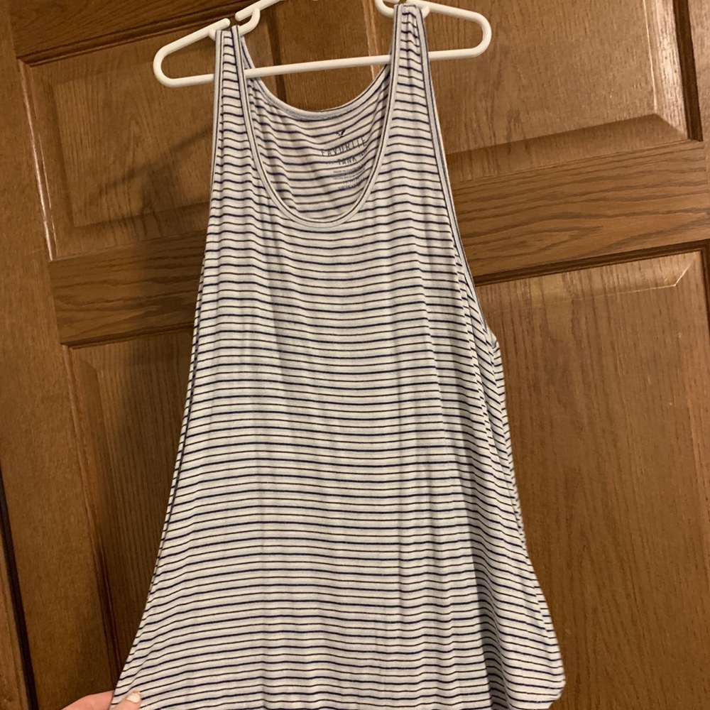 American Eagle Stripped Tank